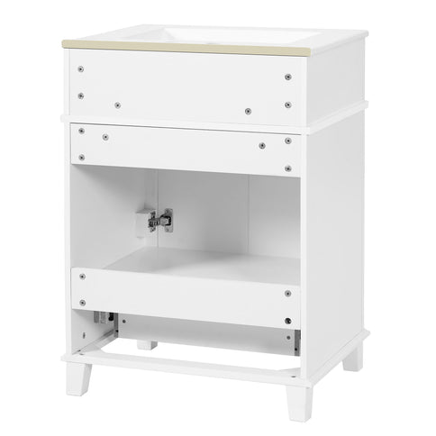 Bathroom Vanity With Sink, Storage Cabinet