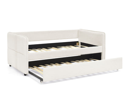 Upholstered Daybed With Pop Up Trundle