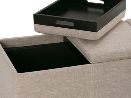 Avalon - Upholstered Storage Ottoman
