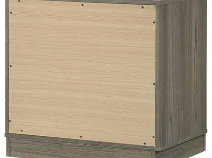 Edmondson - 2 Drawer Nightstand - Gray