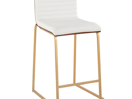 Mason Mara - Contemporary Design Fixed Height Counter Stool (Set of 2)