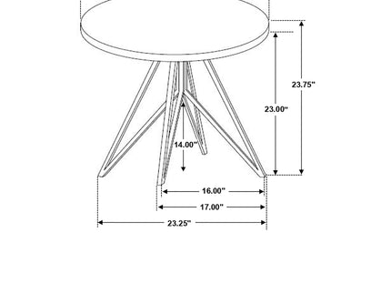 Hadi - Round End Industrial Design With Round Shape - Gray