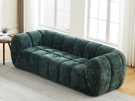 Modern Sofa With Piano Key Backrest