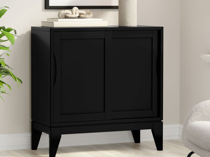 Harper - Low Storage Cabinet - Black