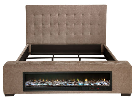 Crombie - Bed With Visual Flame Feature