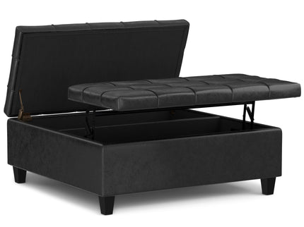 Harrison - Upholstered Coffee Table Storage Ottoman