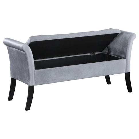Pasley - Rolled Arm Storage Bench
