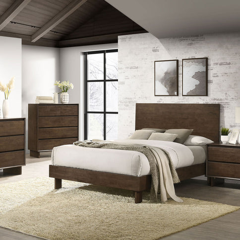 Hemlock - Platform Bed With Tall Headboard