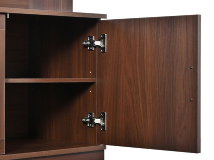 Arched Top Hall Tree With 5 Hooks