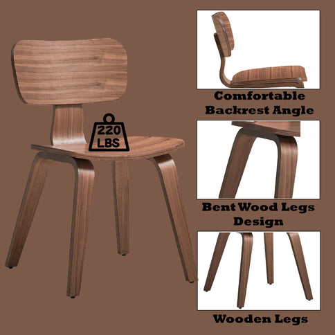 Casson - 5 Piece Dining Room Set - Walnut