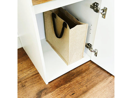 Elise - Slim Modular Closet Cabinet With Drawers - White