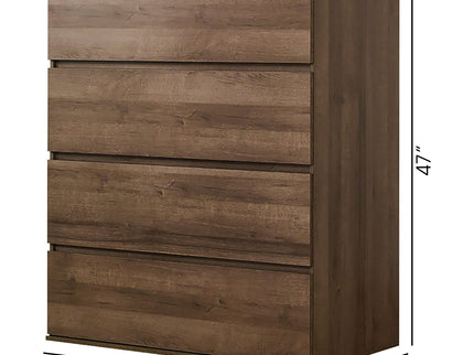 Liv - 4 Drawer Contemporary Wood Chest