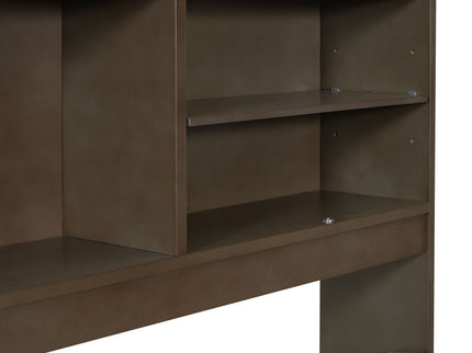 Daybed With 2 Bedside Cabinets, Upper Shelves And 4 Drawers