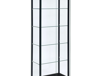 Hyacinth - 4 Shelf Curio Cabinet