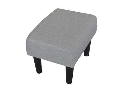 Living Room Sofa Single Chair And Ottoman, Modern Multi-Function Fabric Living Room Sofa Lounge Chair Bed And Stool. Soft Leisure Single Chair Adjustable Into 5 Angles With Sofa Bed