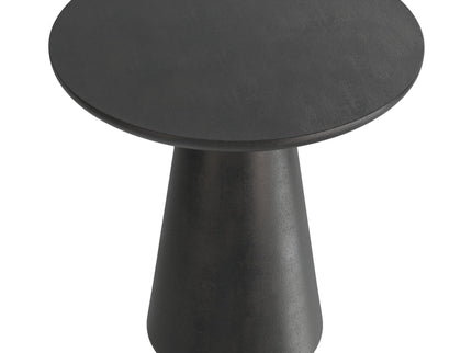 Gloria - Cast Aluminum Side Table - Black