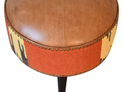Footstool - Brown