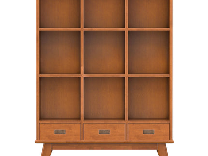 Draper - 9 Cube Storage With Drawers - Brown