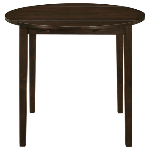 3 Piece Dining Set With Drop Leaf Table And Upholstered Chairs