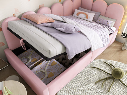 Upholstered Daybed With Hydraulic Storage