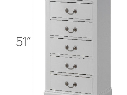 Traditional Style Lingerie Storage Chest Timeless