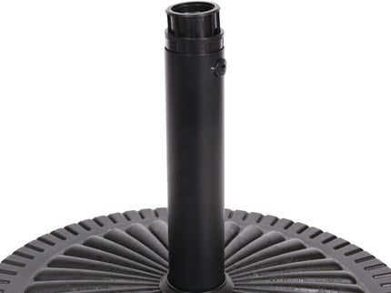 Resin Umbrella Base - Black Rock
