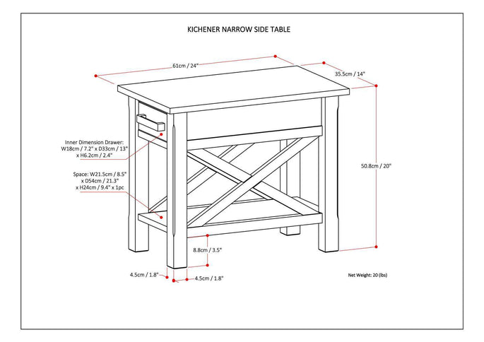 Kitchener - Handcrafted Table