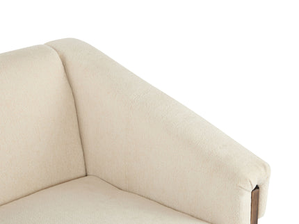 Sierra - Vintage Modern Accent Chair With Deep Cushions And Wide Armrests