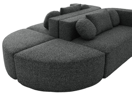 Boneless - Couch Modular Sectional Sofa With Deep Seating And Curved Design