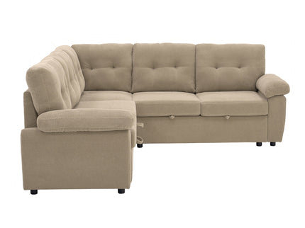 Convertible Sectional Sofa Bed & Pull Out Sleeper And Storage