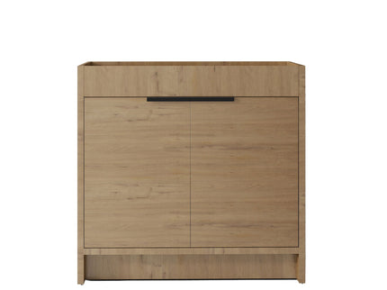 Freestanding Bathroom Vanity Cabinet With Soft Close Doors, Cabinet Only