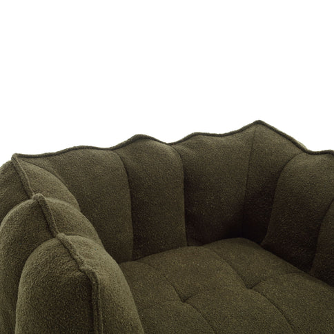 Soft Bean Bag Chair With High Resilient Foam