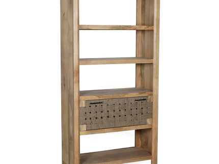 Shelf With Drawer - Beige Brown