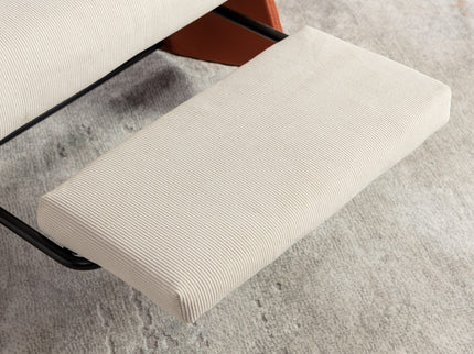 Modern Rocking Chair Recliner, Comfy Rocker Nursery Chair With Footrest, Accent Reading Chair, Upholstered Lounge Chair For Relaxing, Resting, Soft Padded Rocker For Indoor Living Room Bedroom