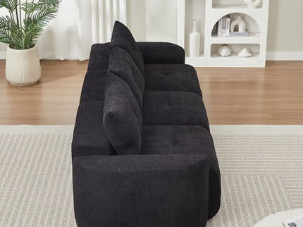 3 Seater With Thickened Armrests Sofa For Living Room