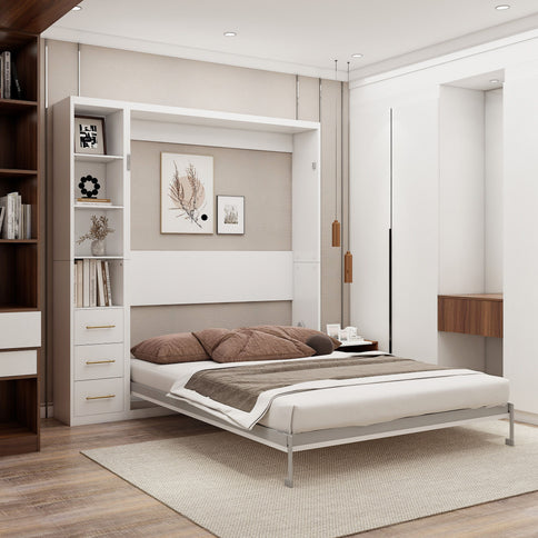 Multifunctional Vertical Murphy Wall Bed