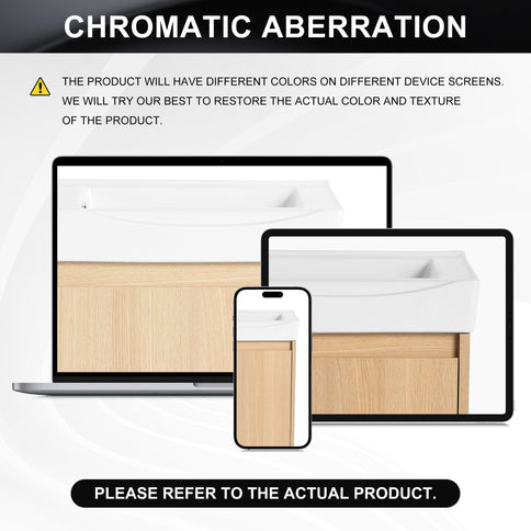 Modern Bathroom Vanity With Ceramic Basin, Wall Mounted Floating Sink Combo, Storage Cabinet