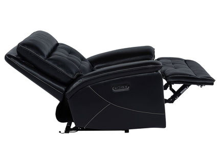 Hayden - Power Recliner With Dual Control, USB Charging Ports - Black