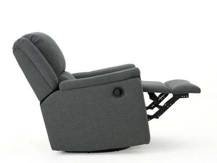Glider Recliner With Swivel, Manual Reclining Chair