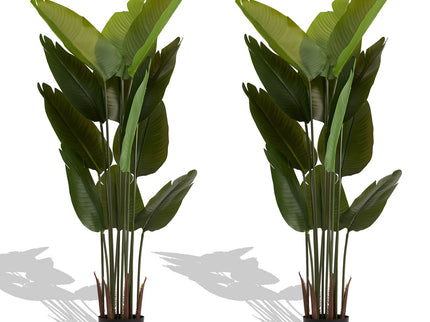 Artificial Plant For Indoor And Outdoor Decoration (Set of 2)