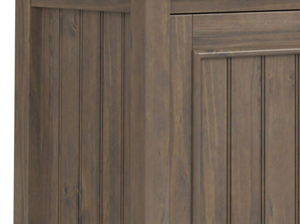 Lev - Low Storage Cabinet - Smoky Brown