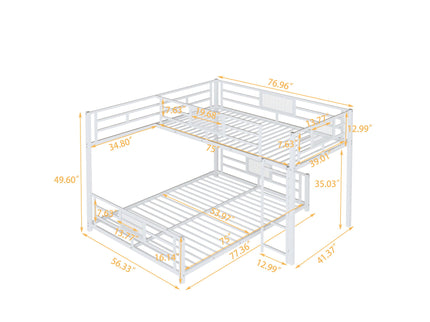 L-Shaped Bunk Bed