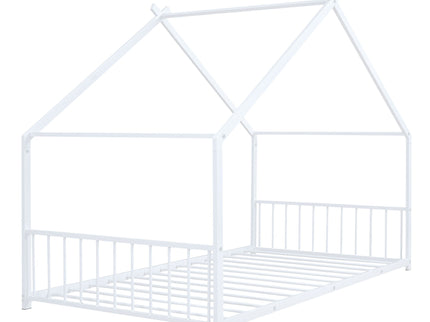 Metal House Bed