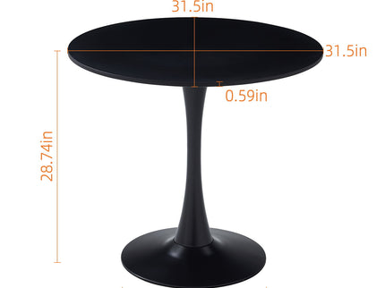 Round Dining Table With Tulip Style Base
