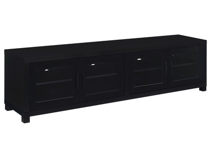 Arnaud - 4 Door TV Stand - Black