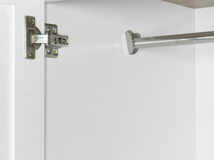 4 Door Wardrobe Armoire With 2 Drawers