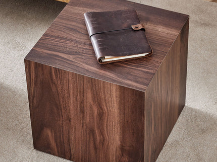 Luxurious Wood Grain Coffee Table Elegant Design For Living Room - Walnut