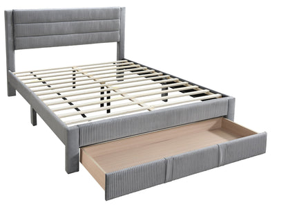 Contemporary Bed With Storage Drawer