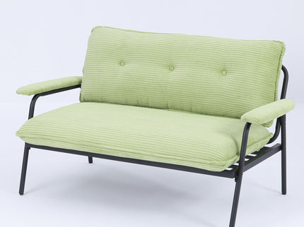 Modern Metal Frame Sofa With Sponge Filling For Compact Spaces And Versatile Use
