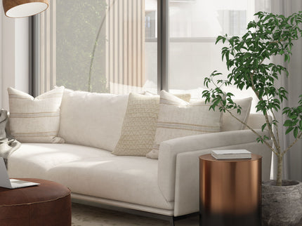 Curtis - Ombre Metal Cylinder Accent Table